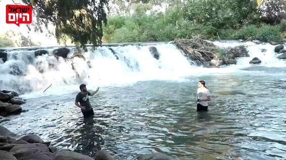 זרימה אדירה בירדן // צילום: גיל קרמר, עופר פריימן, Frames Productions